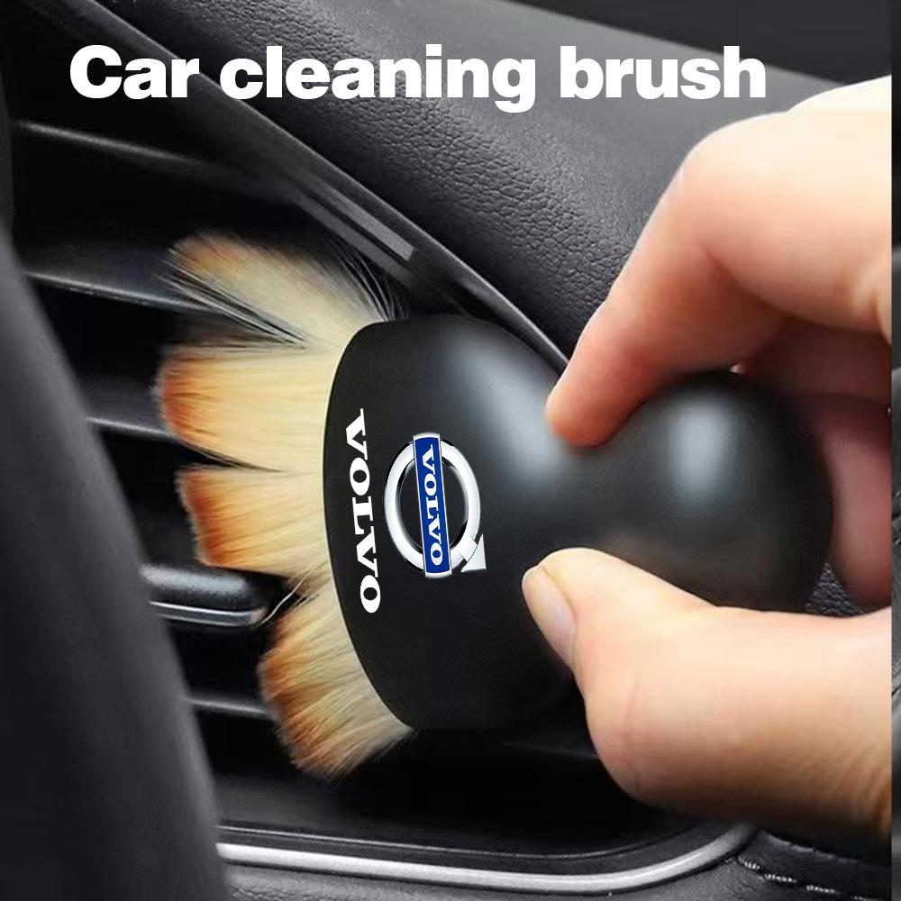 Car Interior Cleaning Brush Center Console Cleaning Brush Air for Volvo XC60 V50 V40 XC90 S60 S40 S80l V90 V60 EX90 S90 XC40 C40