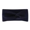 Ribbed Cotton Cross Twist Headband Wide Sports Headband Yoga Sweatband Hair Accessories