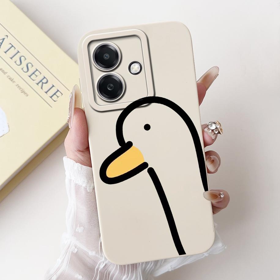 For Funda OPPO A3 A3x 4G Case 2024 Cute Panda Rabbit Soft Silicone Candy Painted Phone Covers For OPPO A40 5G OPPOA3 A 3x Bumper