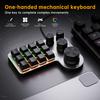 Programmable Macro Keyboard 12-Keys 4 Knob Gaming Keypad with USB Wired+BT Dual Mode Multi-Purpose Shortcut Custom Keypad