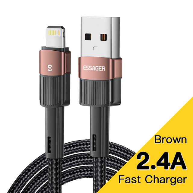 Essager USB-кабель для iPhone 14 13 12 11 Pro Xs Max X Xr 8 7 6, зарядное устройство для линии передачи данных с быстрой зарядкой для iPad, провод для мобильного телефона