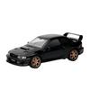 1/32 Subaru Impreza WRX 22B STI Toy Car Model Diecast Metal Vehicle Miniature Sound & Light Pull Back Collection Gift Kid