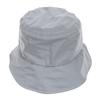 Reflective Hat Skin Friendly Breathable Stylish Cotton Bucket Hat for Women Men for Walking Running Cycling Party Silver Gray