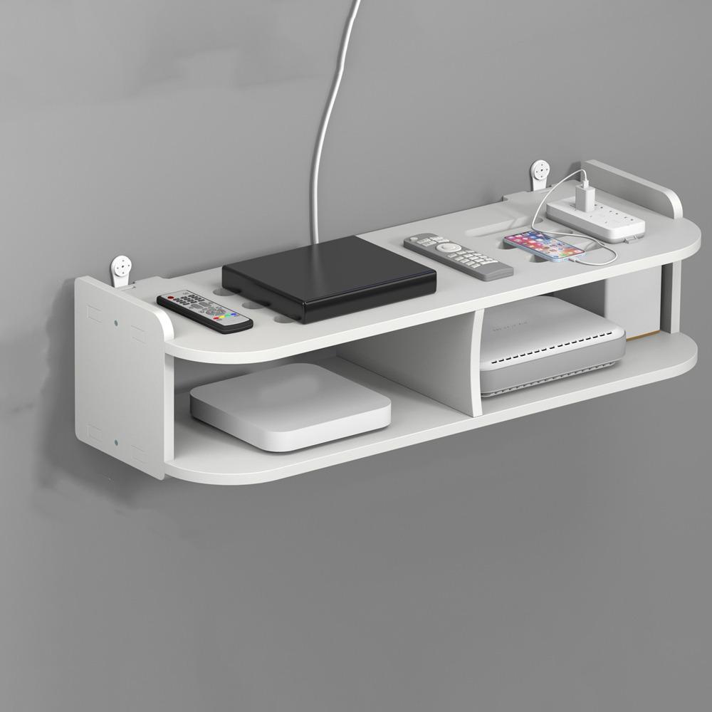 Strong Load-Bearing 2 Layer Wall Shelf 2/3 Layers WiFi Router Storage Holder  Bedroom