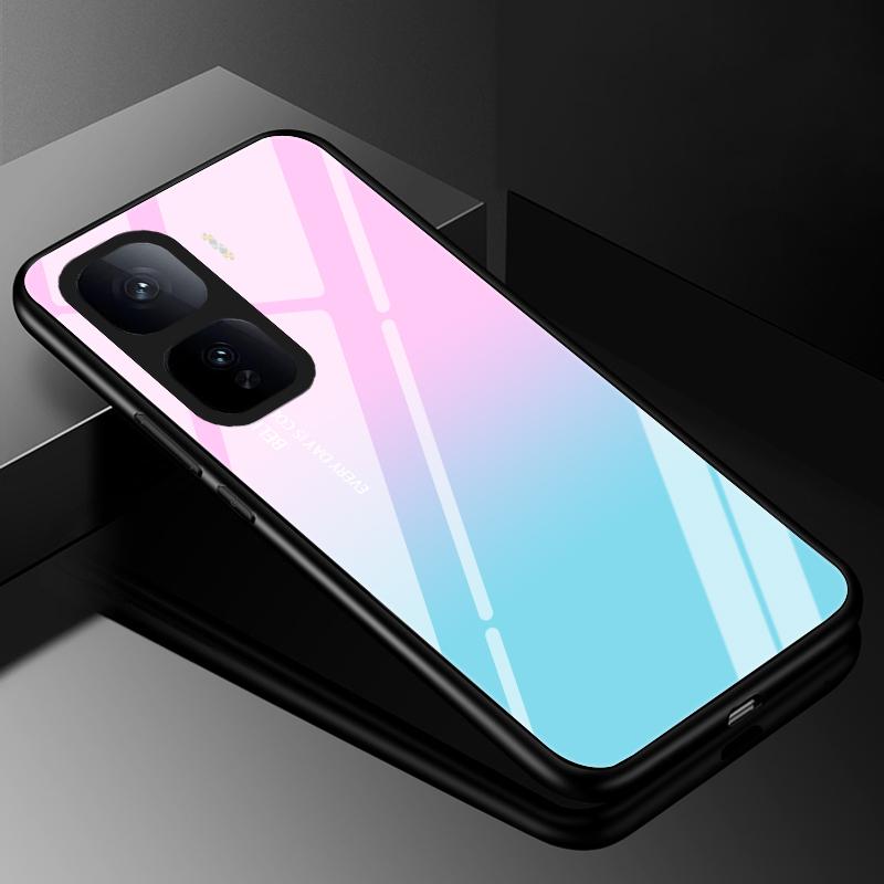 Закаленное Стекло Чехол для Телефона Для vivo iQOO Neo 10 Pro Роскошный Жесткий Задний Бампер Чехол для Vivo iQOO Neo 10 Capa Neo10 / Neo 10Pro