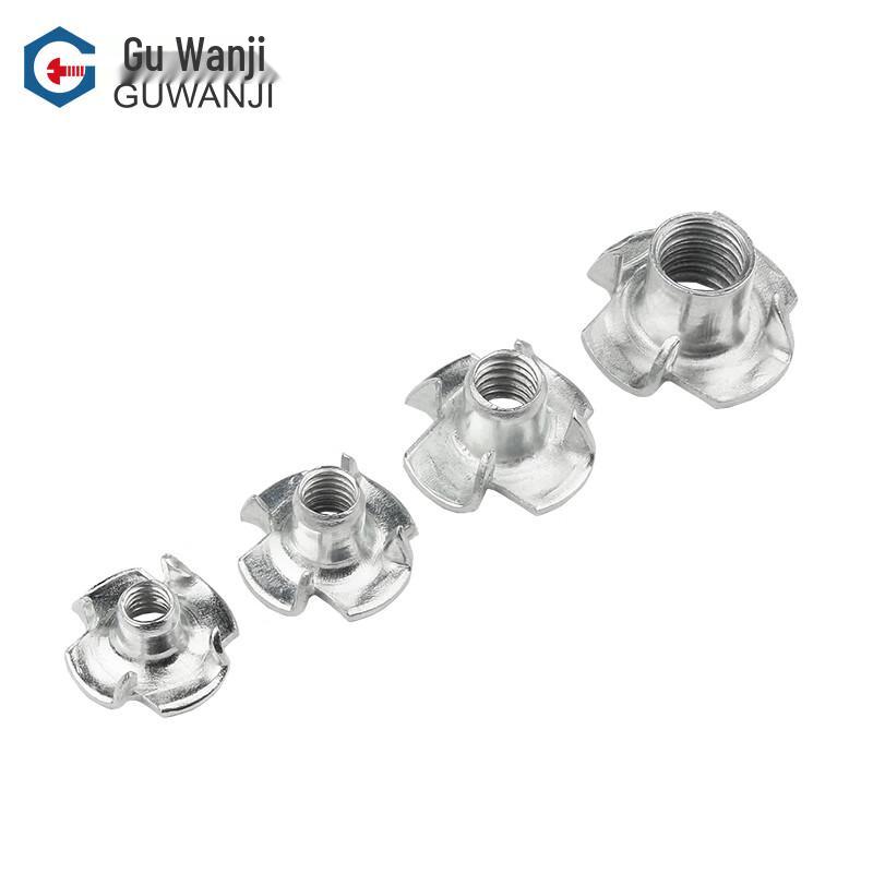 GUWANJI Four-Prong Furniture Nuts