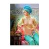 Sexy Nude Woman Scandinavian Tulle Oil Painting On Canvas Art Work Poster Print Modern Wall Art Living Room Decoration Picture