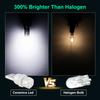 10 шт. светодиодных ламп Canbus T10 W5W 194 168 Led Ceramic Car Interior Lights Wedge Side Marker Clear Auto Lamp 12V 6000K White