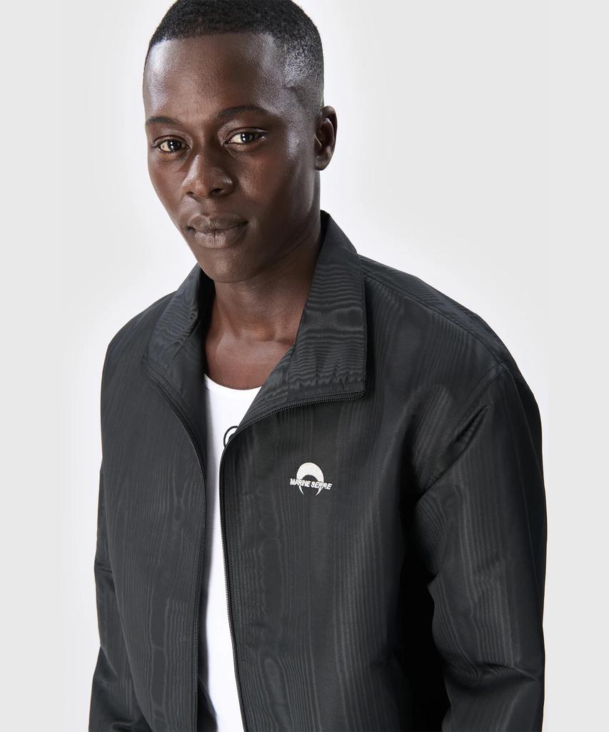 Marine Serre (U) Recycled Nylon Track Jacket Black