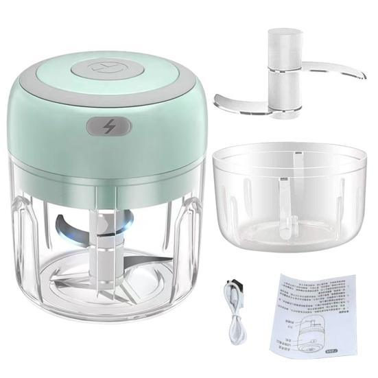 Перезаряжаемый измельчитель чеснока 100/250 мл Мини Кухонный комбайн для овощей, фруктов, орехов, мяса