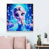 5D DIY Алмазная Живопись Декоративная Q Версия Принцессы Эльзы Полная Круглая Выкладка Пейзаж Алмазная Вышивка Наборы для Вышивания Крестом Домашний Декор Подарок