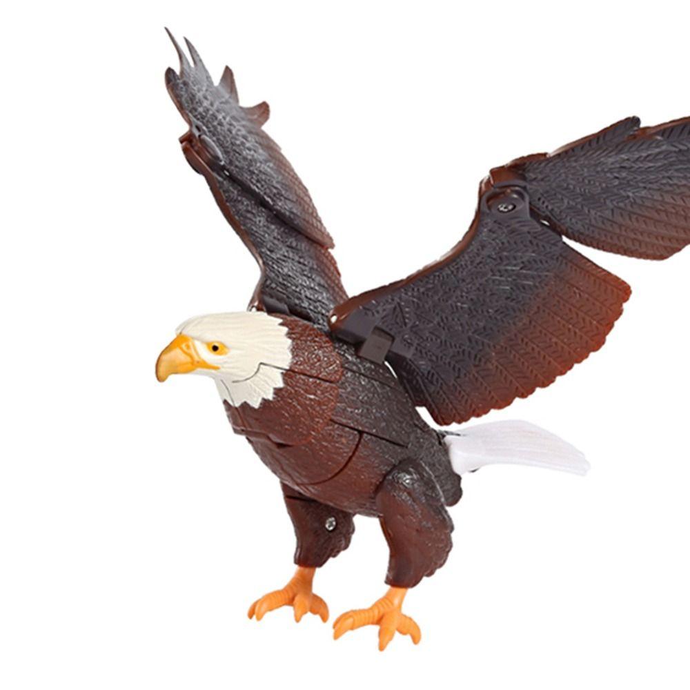 Лев Слон Деформация Фигурка Действия Тигр Орел Модель Трансформация Игрушка Детские Подарки