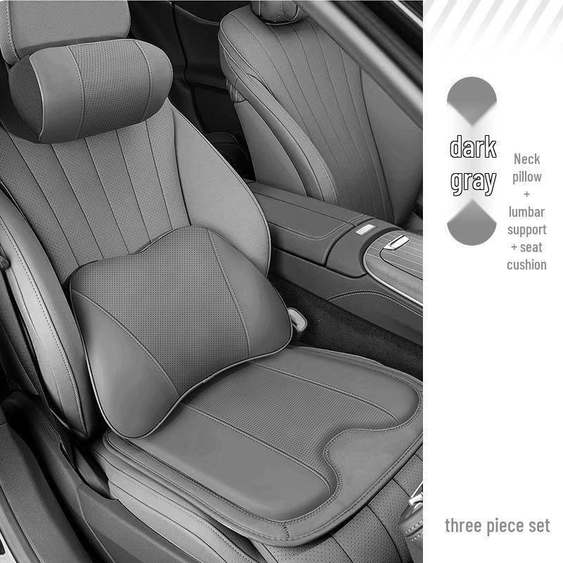 Совместимо с Lynk & Co 09, 08, 07, 06, 05, 03, 01 NEV: Подушка для подголовника и поясничной поддержки автомобиля.