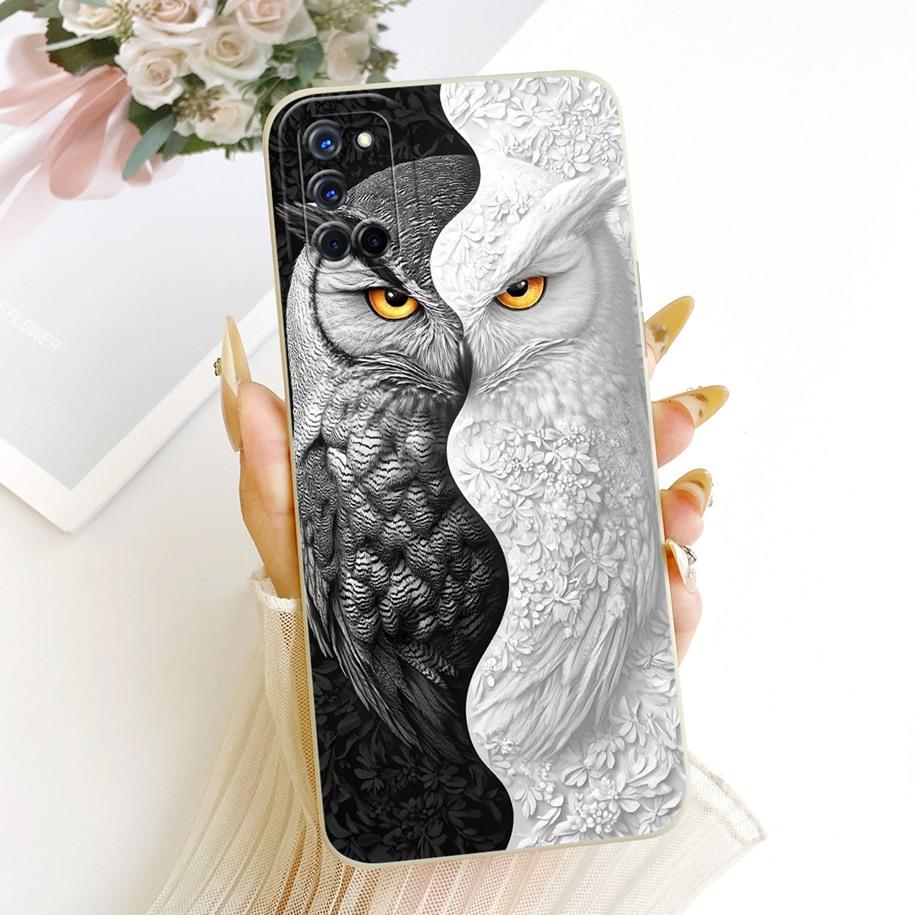 Case For OPPO A52 Cover CPH2061 CPH2069 Cute Cartoon Rabbit Cats Soft Silicone Shockproof Bumper For OPPO A72 A92 CPH2067 Shells
