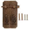 Botanical Pattern Pull Handles Brass Cabinet Door Handle Vintage Door Handle Set  Decoration