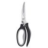 Black PP+TPR Comfort Handle Seafood Cutting Tools Stainless Steel Chicken Bone Scissors Household Multi Function Shears