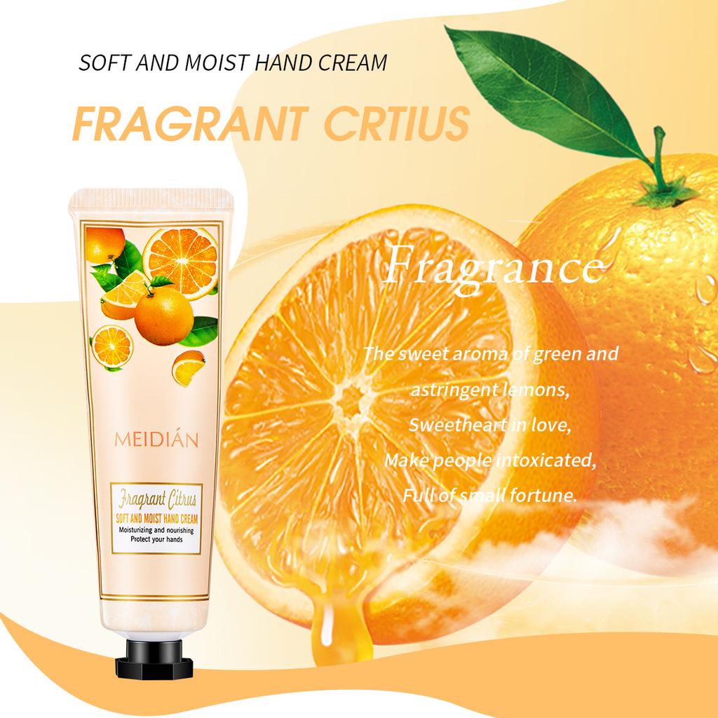 5 шт./компл. крем для рук с фруктовым ароматом, увлажняющий, увлажняющий, против растрескивания, длительный, сохраняющий аромат, уход за руками, крем-маска для рук