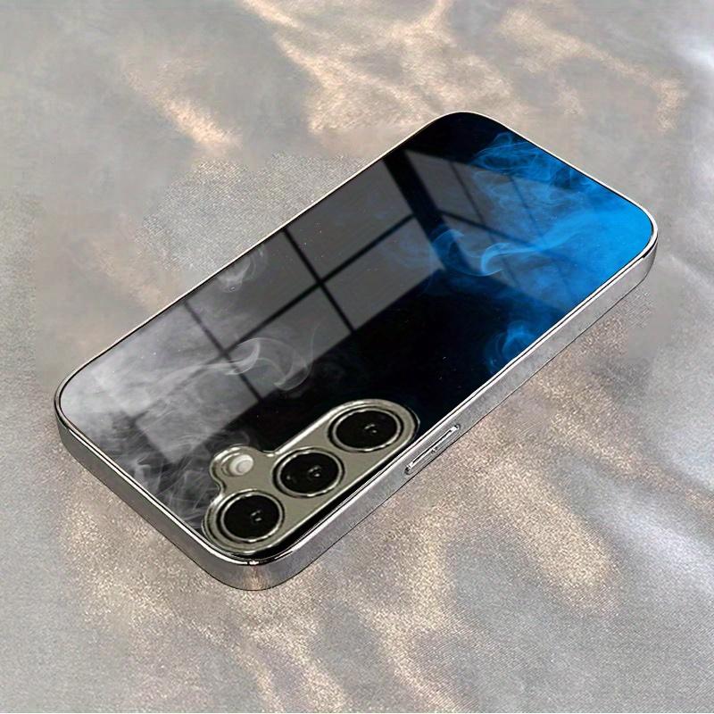 Гальванизированный золотой новый чехол для телефона для Samsung Galaxy S26 Ultra S25 Plus S24 S23 S22 fe закаленное стекло Художественные текстурные узоры