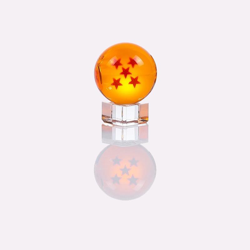 Dragon Ball Z Rystal Ball 4.3cm Action Figures Anime Shenron Wishing Balls Collection Model Decoration Creative Desk Decor Gift
