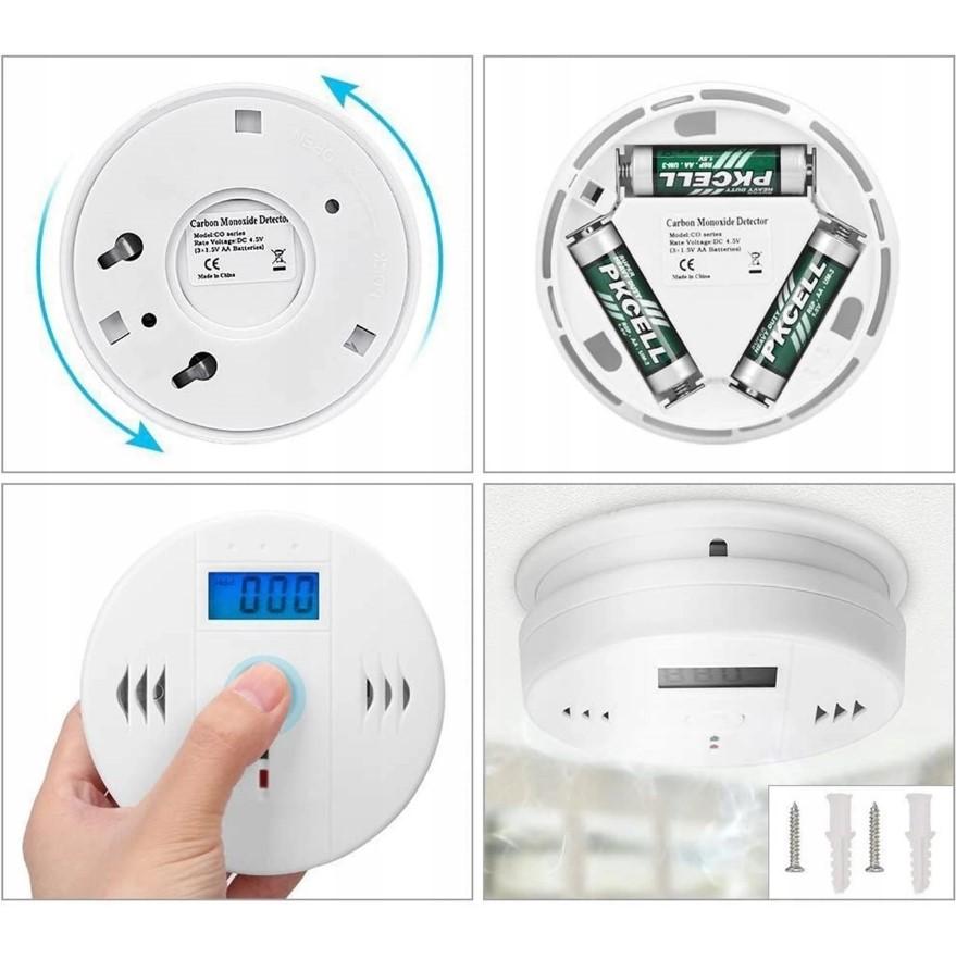 Carbon Monoxide Sensor Smoke Detector