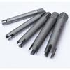 Screw Tap Extractor Set of 10 Broken Head Taps Stripped Screw Remover Kit with Box, High Speed Steel Extractor Tap Drill Set