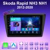 2 DIN Android Carplay автомобильное радио для Skoda Rapid NH3 NH1 2012-2020 мультимедийный проигрыватель головное устройство стерео GPS навигация BT WIFI 2+32 ГБ