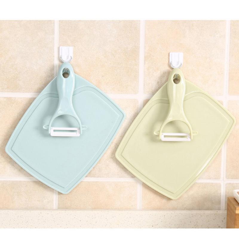 Кухонный набор из трех предметов, керамический набор ножей для фруктов, мини-пластиковая разделочная доска, нож для чистки овощей, бытовой маленький нож, кухонные гаджеты