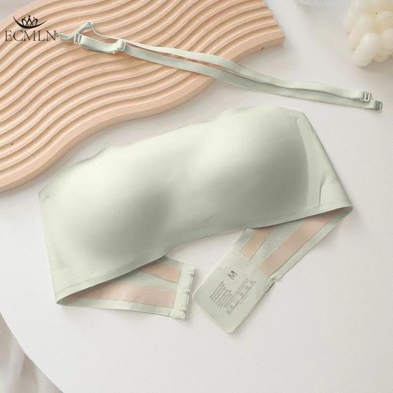 Summer Thin Strapless Bra Non-slip Seamless Invisible Tube Top To Collect Breasts Without Steel Ring Bra