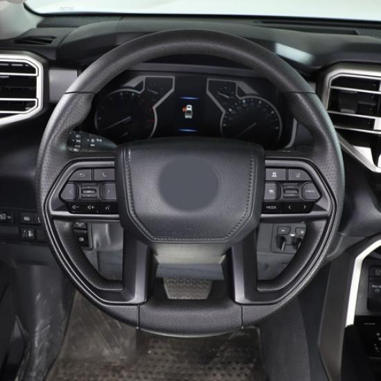 Matte Black Steering Wheel Button Cover Trim For Toyota Tundra -24