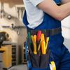 Multi-layer Electrician Tool Bag Adjustable Hardware Tool Pouch Waist Belt Pouch  Carpenter