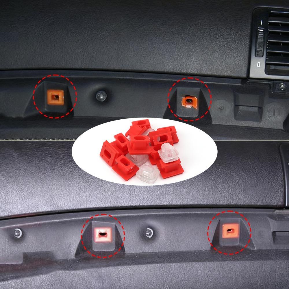 Auto Dashboard Trim Retainer Clips 51458266814 07149158194 Fit for BMW Interior Door Panel Fastener Metal Nylon Rivet Fix Kit
