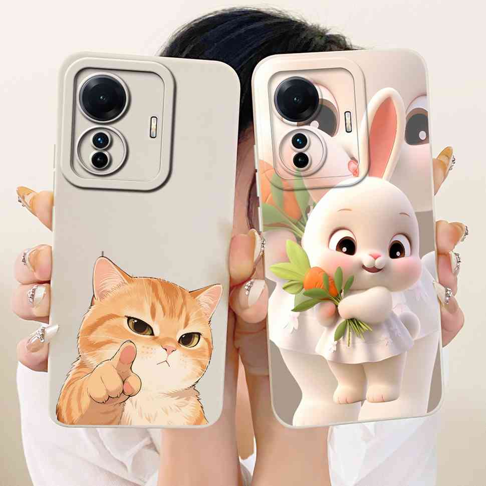 Чехол для vivo S15e 5G V2190A Мультяшный Полная защита Силиконовая задняя крышка Для Vivo S15e VIVO S15E 5G 6.44" Чехлы для телефона Ударопрочный