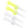4Pcs PU Plastic 4 Claw Golf Tees 180 Degree Rotating Balls Playing Holder Accessory
