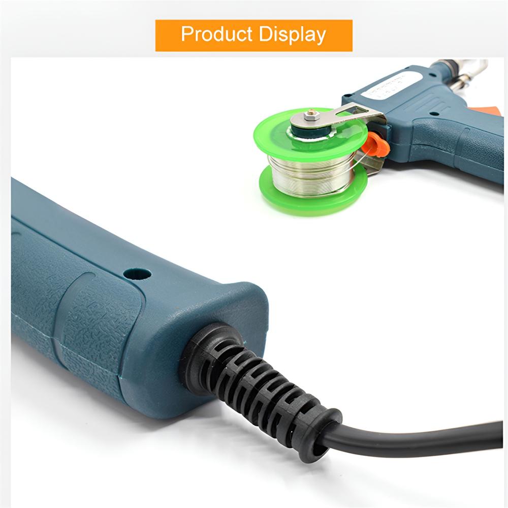 60 Вт Электрический паяльник Комплект Полуавтоматический Паяльник с Присоской для Сварки Инструменты 220 В Сварочный Ремонтный Инструмент Электрический паяльник