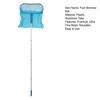 Pool Skimmer Net with Adjustable Telescopic Aluminum Pole Easy Installation Swimming Pool Net Skimmer Rake with Ultra Fine Mesh Pool Leaf Skimmer