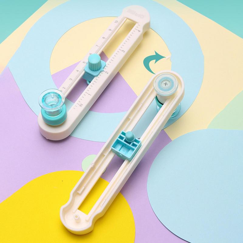 Adjustable 360 Degree Cutting Knife Compass CircleCutter Scrapbooking Cutters Circular Paper Scrapbooking Paper Tool
