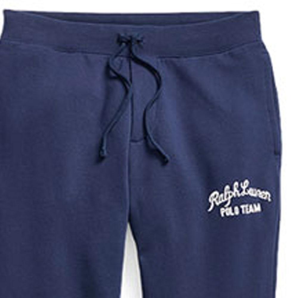 Polo Ralph Lauren Весна-Лето 21 Спортивные брюки из флиса с вышитым логотипом Мужские брюки Темно-синий MNPOPNT1BQ20088-410