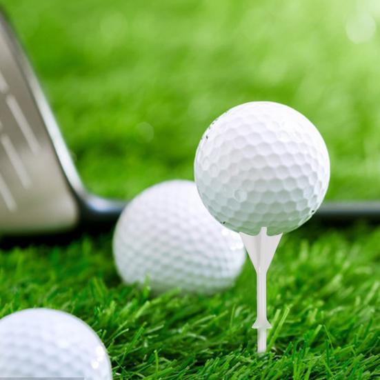 20 шт., пластиковые футболки для гольфа, яркие цвета, высокая стабильность, низкое трение, легкие портативные короткие футболки для гольфа, тренировочные инструменты