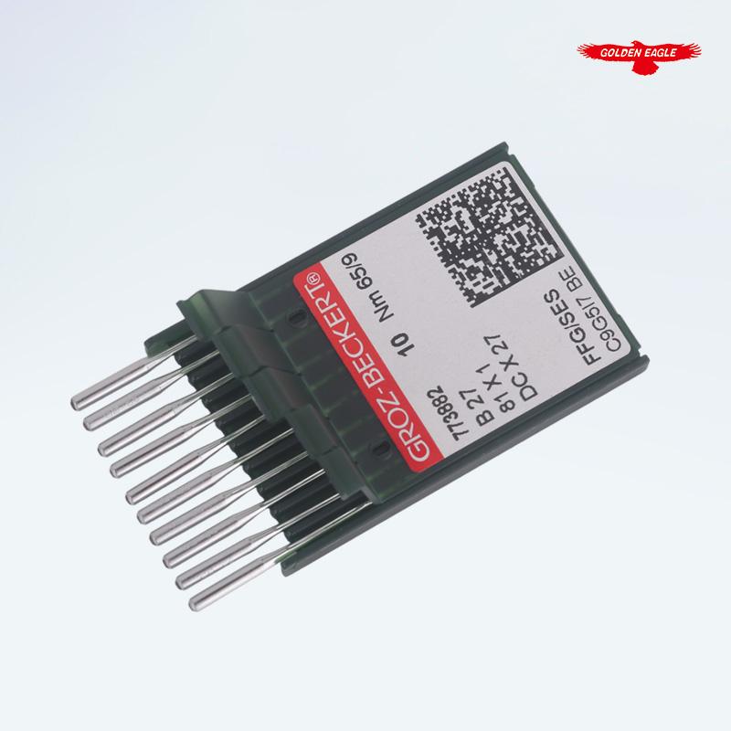 50 ШТ. DCX27 (B27) Иглы Groz-Beckert 81X1 для промышленных оверлоков JUKI BROTHER PEGASUS SIRUBA YAMATO