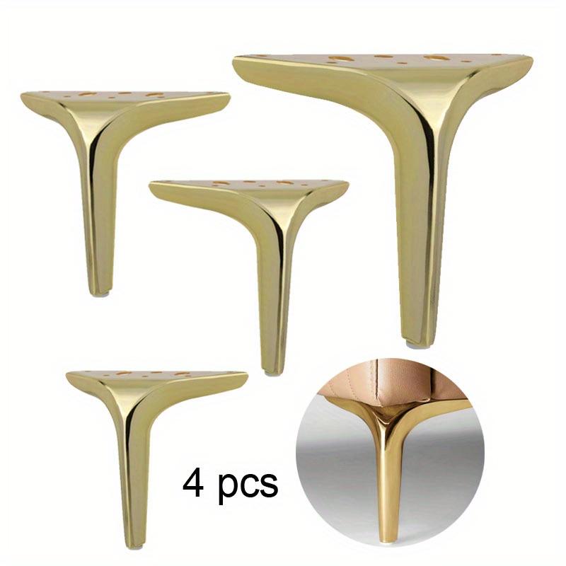 4 шт. ножки для мебели из металла для дома, сделай сам, прочные сменные ножки для книжной полки, дивана, шкафа, стула, дивана, журнального столика, стола, скамьи, тумбочки и т. д.
