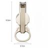 Gifts Violin Shape Nail Clippers Stainless Steel Anti-splash Manicure Tools with Bottle Opener Flat Slanted Head Nails Trimmer