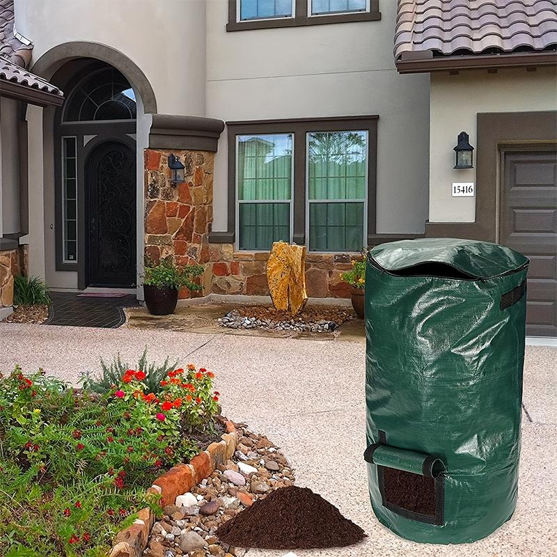 Fermentation Waste Pe Collectors Organic Compost Bags Disposal Composters Garden Waste Bins