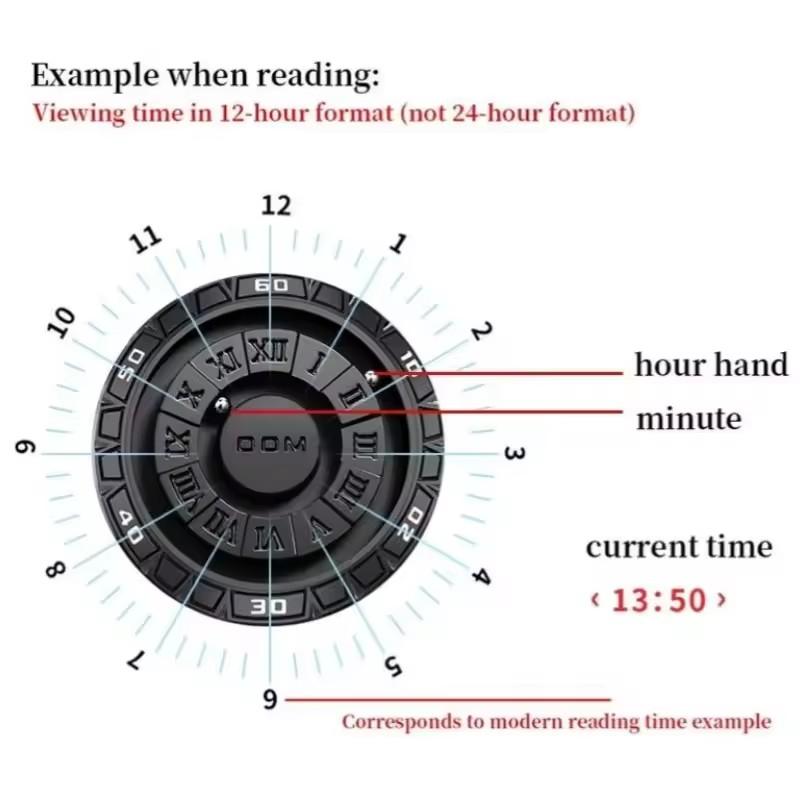 DOM 1726 Creative Design Quartz Men's Watch Magnetic Ball Concept Fashionable Cool Trendy Minimalist Waterproof Quartz Watch