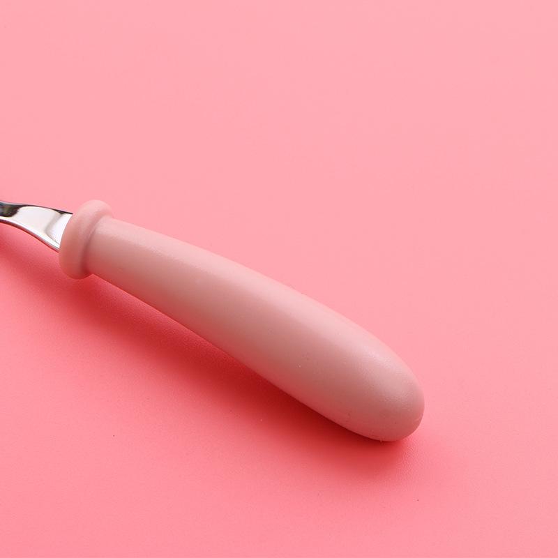 3 шт., детская ложка, вилка, коробка, детские столовые приборы из нержавеющей стали, портативная посуда для кормления ребенка, детские ложки, набор детской посуды