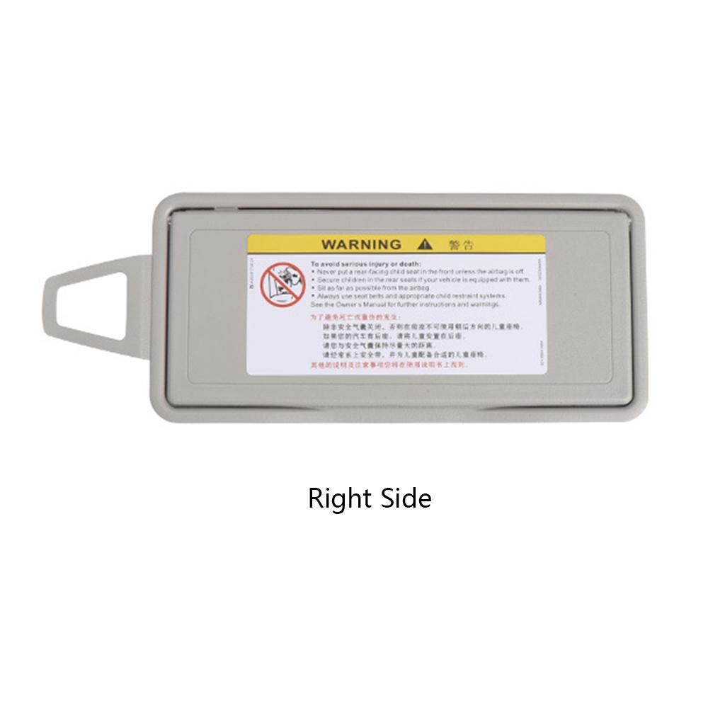 Gray Sun Visor Mirror Cover Right Side For Mercedes Benz W220 S-Class 1998-2005