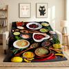 Spice Market Flannel Blanket Throw Blanket Soft Warm Sofa Bed Camping Car home Decor Unique Christmas Gift C9302048