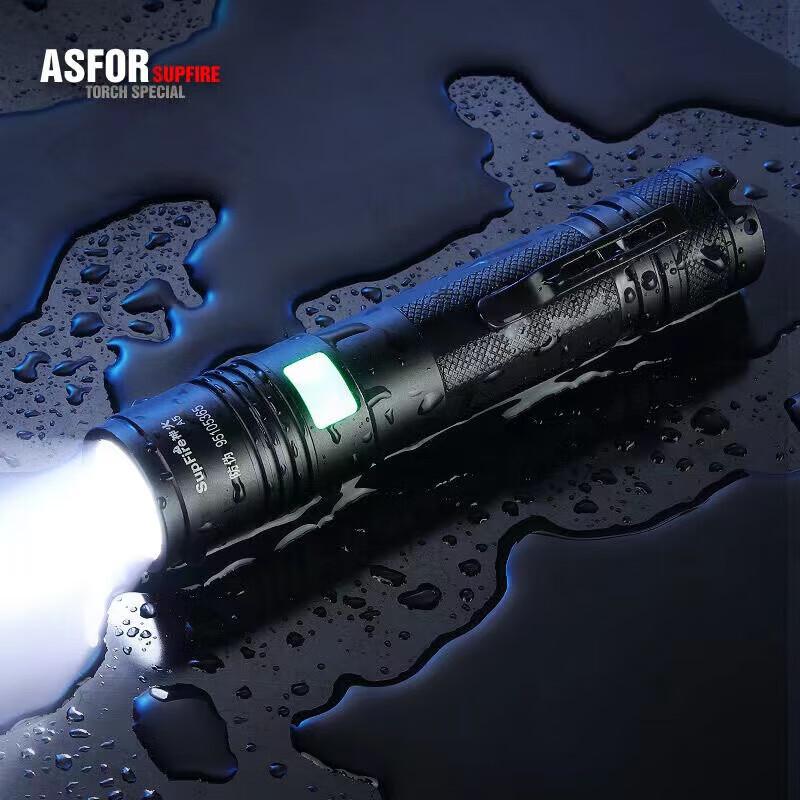 SupFire A5-L2 USB Rechargeable LED Flashlight