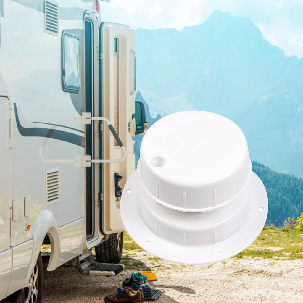 RV Plumbing Vent Cap Roof Cover for Trailer Camper Motorhome 1 To 2 3/8'' Roof Sewer Vent Cover Replacement RV Accessory