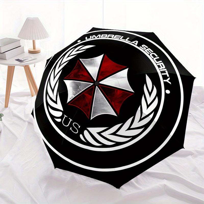 Umbrella Security US Badge Sticker Decal - WaterproofDurableUmbrella, Portable 3-Fold Compact Umbrella for Men & Women Gift