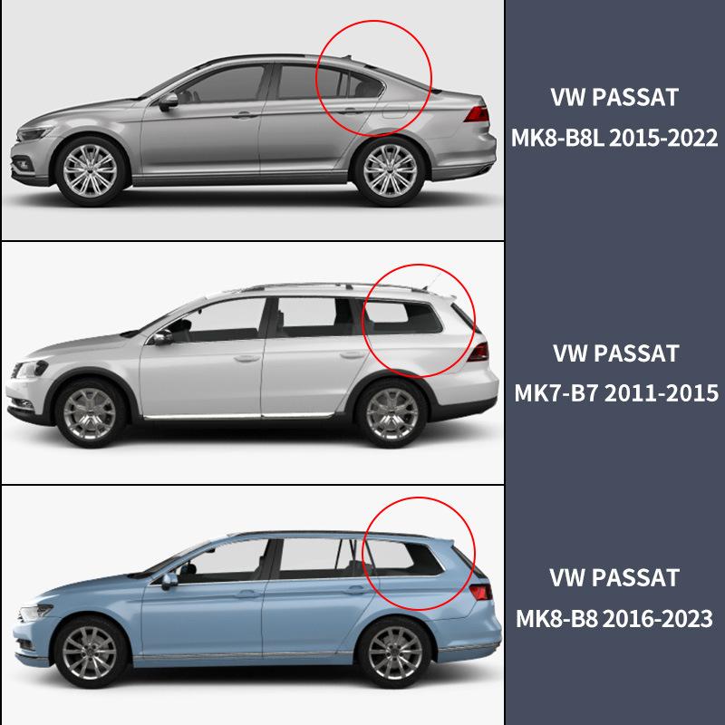 Дефлекторы окон автомобиля для VOLKSWAGEN VW Passat B6 B7 B8 A32 A33 Универсал Козырьки Навесы Защита от дождя Солнцезащитные Козырьки от дождя Аксессуары